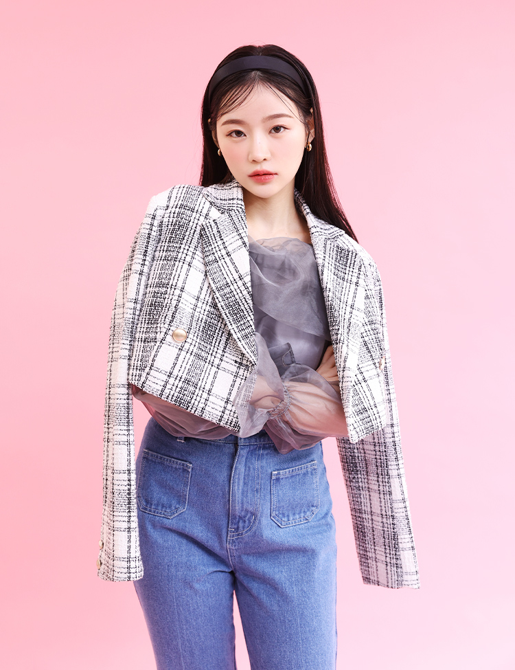 ♡ナイスクラップ完売♡ continuer de NICE CLAUP/NUNIFE ハーフZIPプルオーバー｜NICE