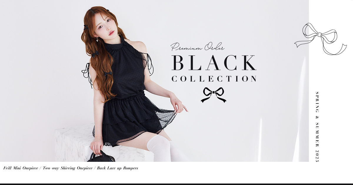 Black Collection SS2025 | ワンアフターアナザーナイスクラップ