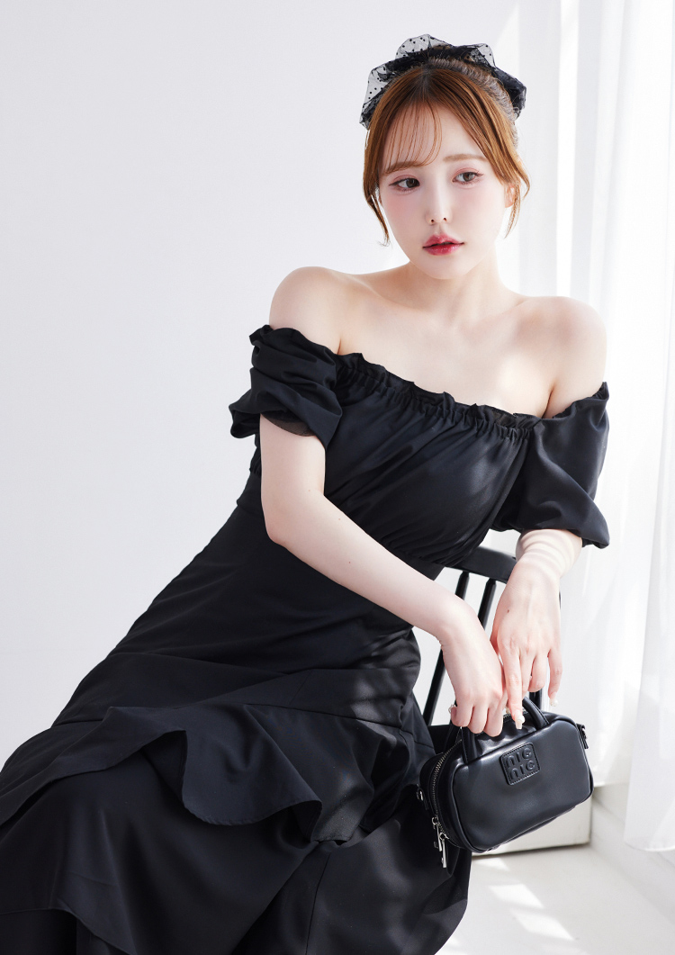 イレヘムティアードロングワンピース
