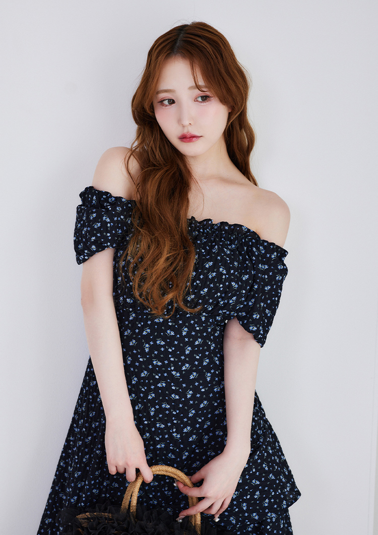 イレヘムティアードロングワンピース