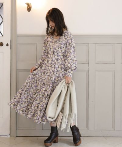 Cherie Chuu Tiered Long Onepiece レディースファッション通販のワンアフターアナザーナイスクラップ One After Another Nice Claup