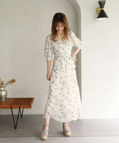 Cherie Chuu Pleats Flower Onepiece レディースファッション通販のワンアフターアナザーナイスクラップ One After Another Nice Claup