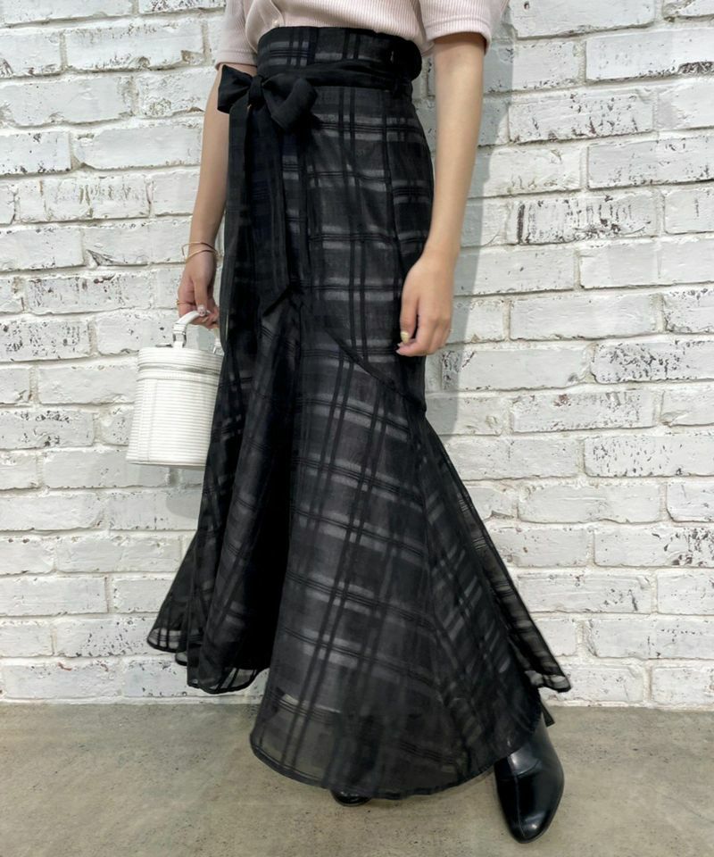 ラッフルマーメイドスカート | レディースファッション通販のワン 