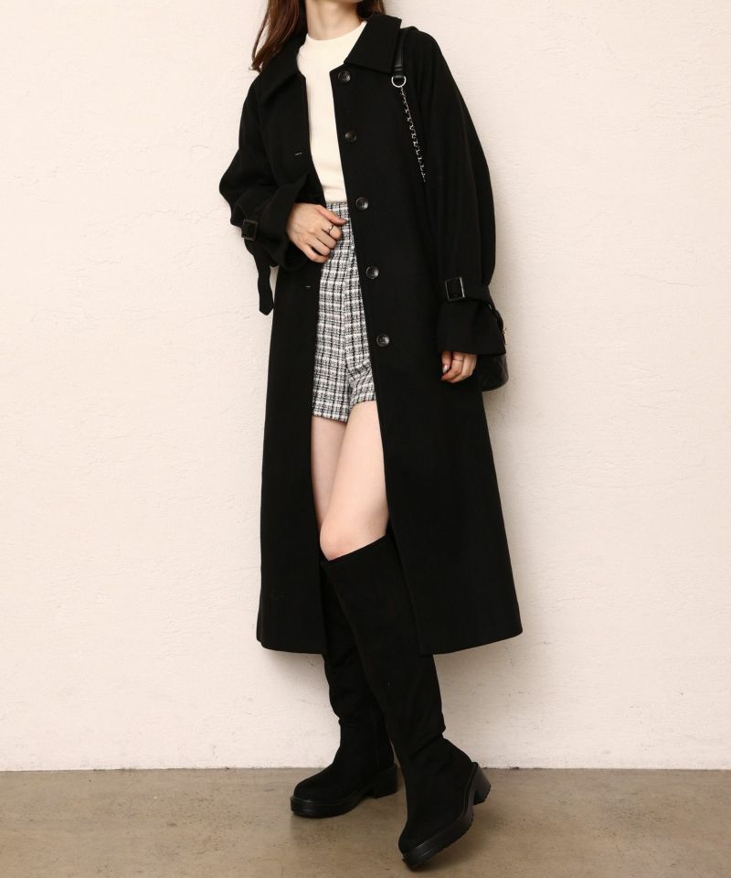 Black 11Y KIDS FASHION Coats Fur discount 71% Zara Long coat 