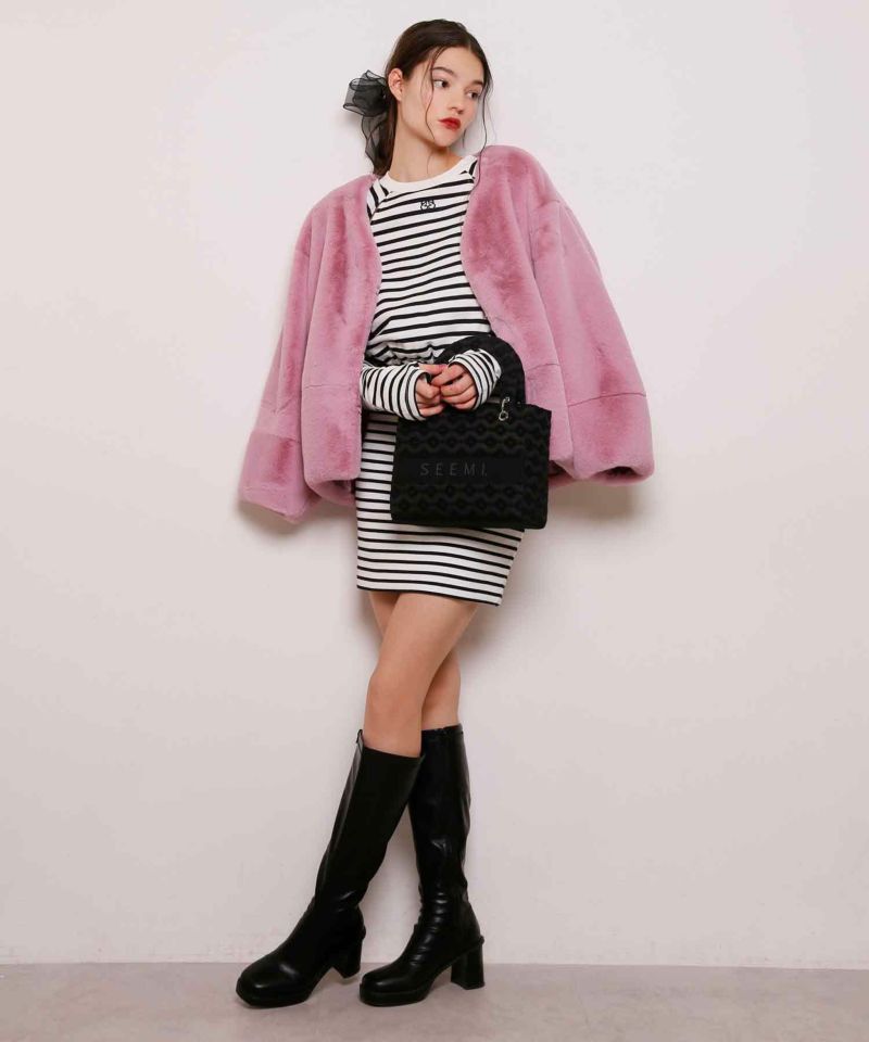 【Seemi. by NICE CLAUP】, ファーコート