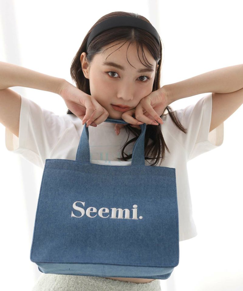 【Seemi. by NICE CLAUP】, 刺しゅうトート（小）