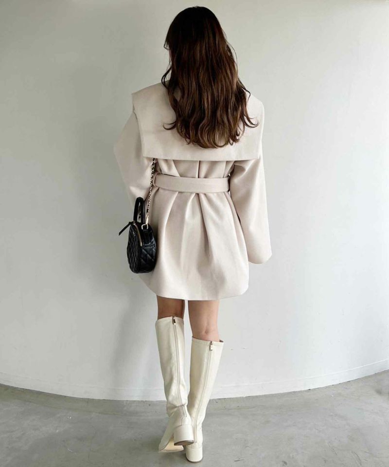 大きな襟コート | レディースファッション通販のワンアフターアナザー 