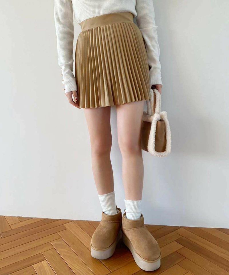 細プリーツスカート | レディースファッション通販のワンアフター