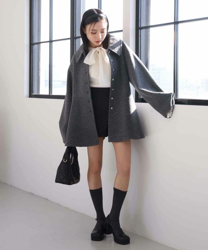 newペプラムコート | レディースファッション通販のワンアフター 