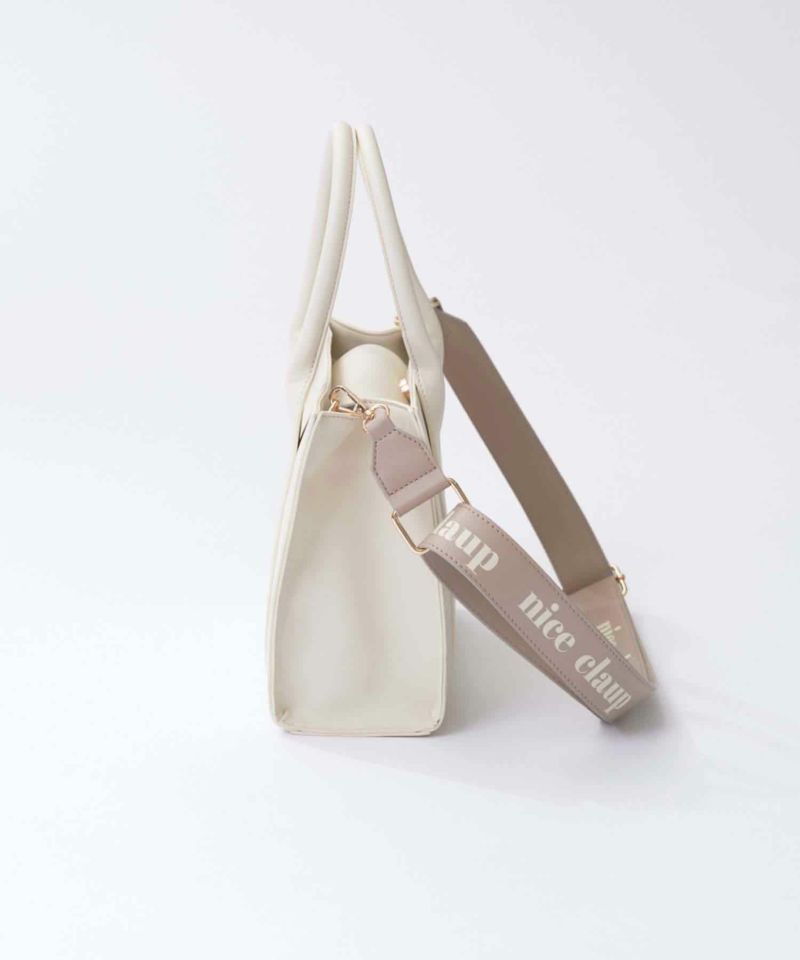 ロゴ入りショルダーミニトートBAG | レディースファッション通販