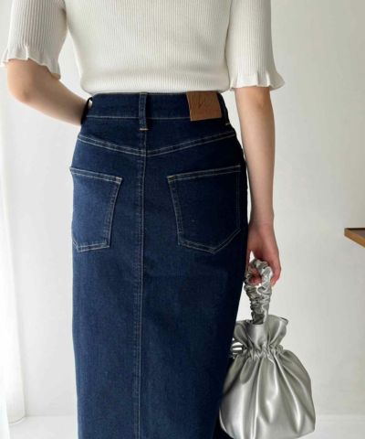 OTONA NICE】ストレッチデニムスカート | レディース