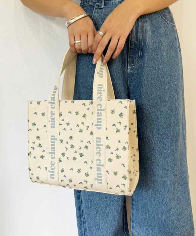 Seemi. by NICE CLAUP】ロゴ刺しゅうトートBAG | レディース