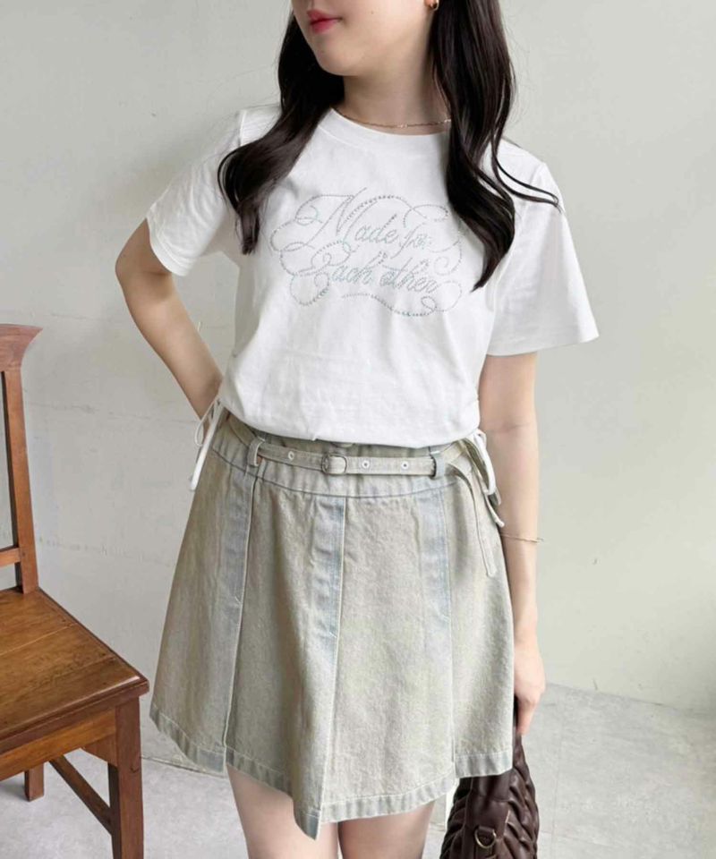 新色追加】【サイズ展開あり】デニムミニスカート | レディース