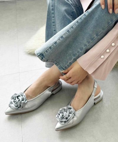 rosecollection】ローズモチーフ付パンプス | レディース
