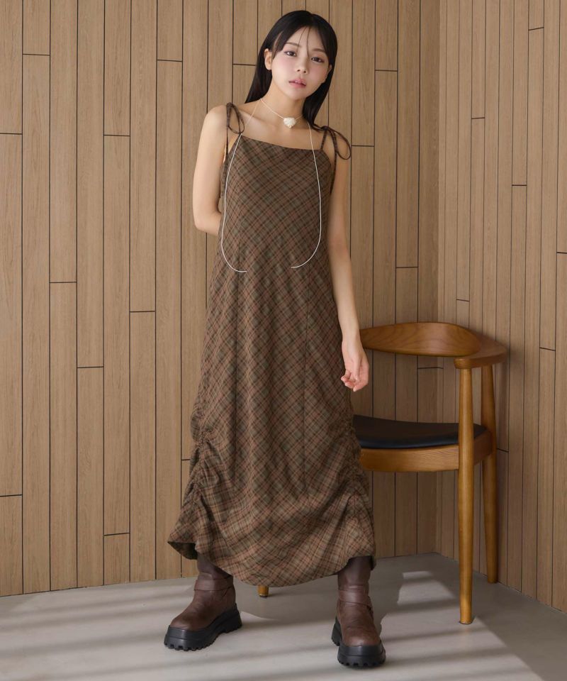 サイス展開あり】ドロストキャミワンピース | レディース サイス展開あり】ドロストキャミワンピース | レディース