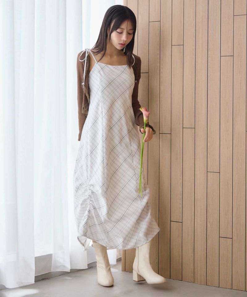 サイス展開あり】ドロストキャミワンピース | レディース サイス展開あり】ドロストキャミワンピース | レディース