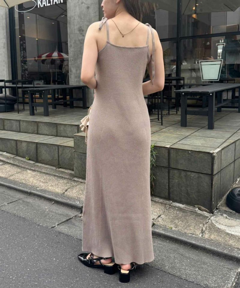 胸あきニットボレロsetワンピース | レディースファッション通販
