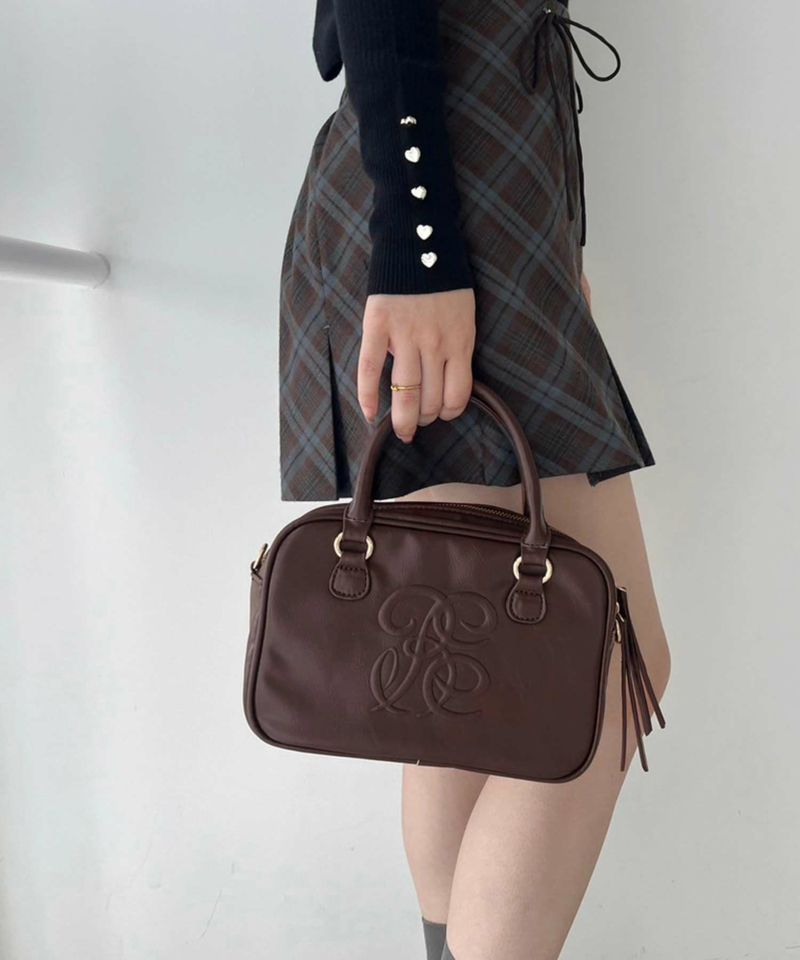 チャーム付きボストンBAG | レディースファッション通販のワン