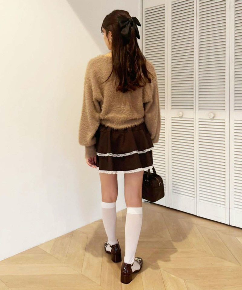 激安 超特価商店街  サイズ展開あり】ティアードミニスカート | レディース スカート