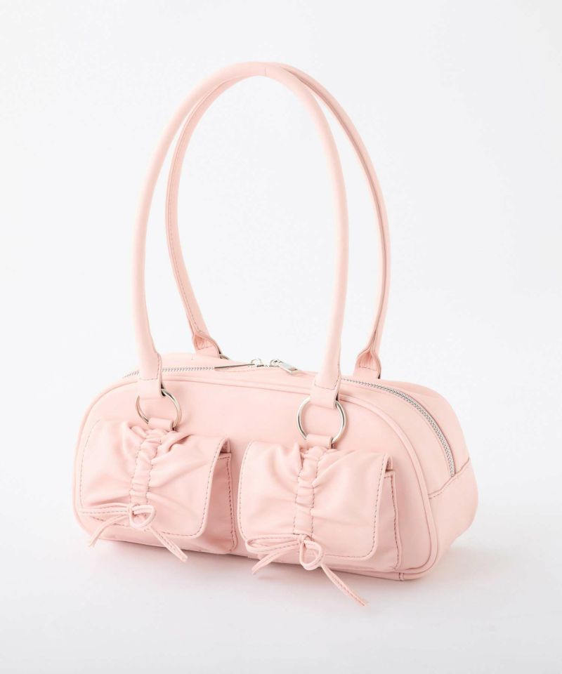 ドロストポケット付きボストンBAG | レディースファッション通販