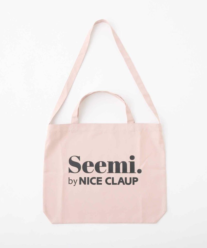 【Seemi. by NICE CLAUP】, 【リバイバル】ロゴトートBAG