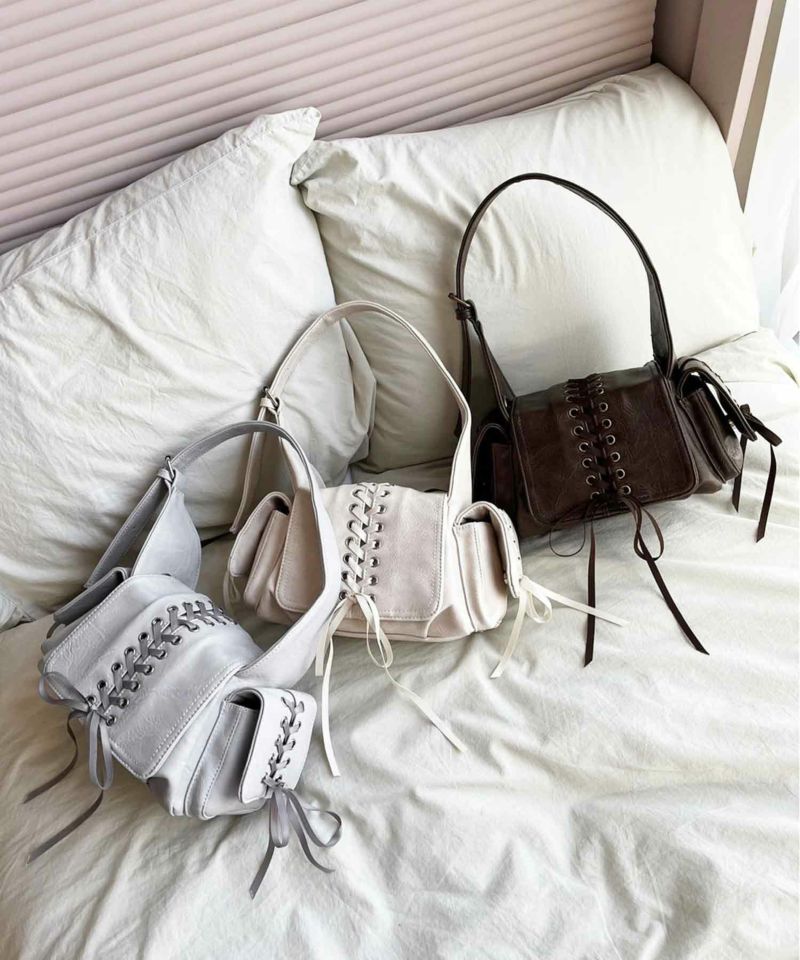 レースアップドロストBAG | レディースファッション通販のワン
