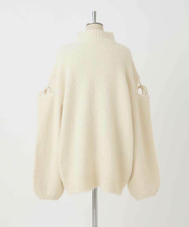 【Heart collection】肩リボンニットチュニック