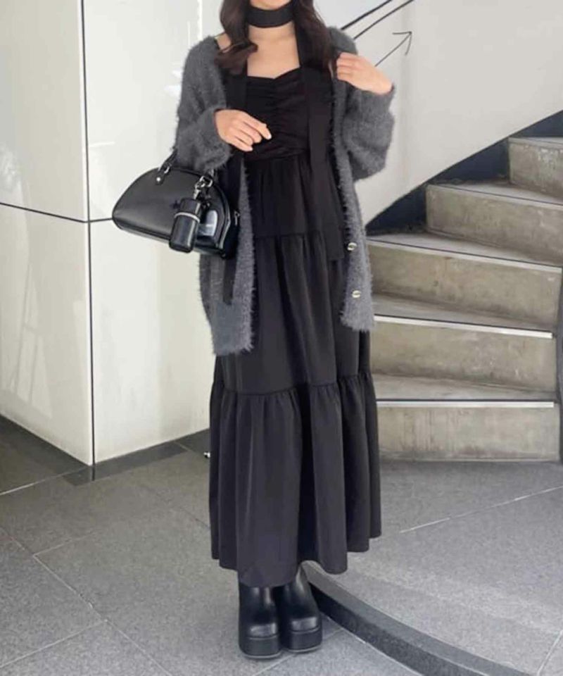 セレクトショップ購入☆チュチュスカラップティアードドレス