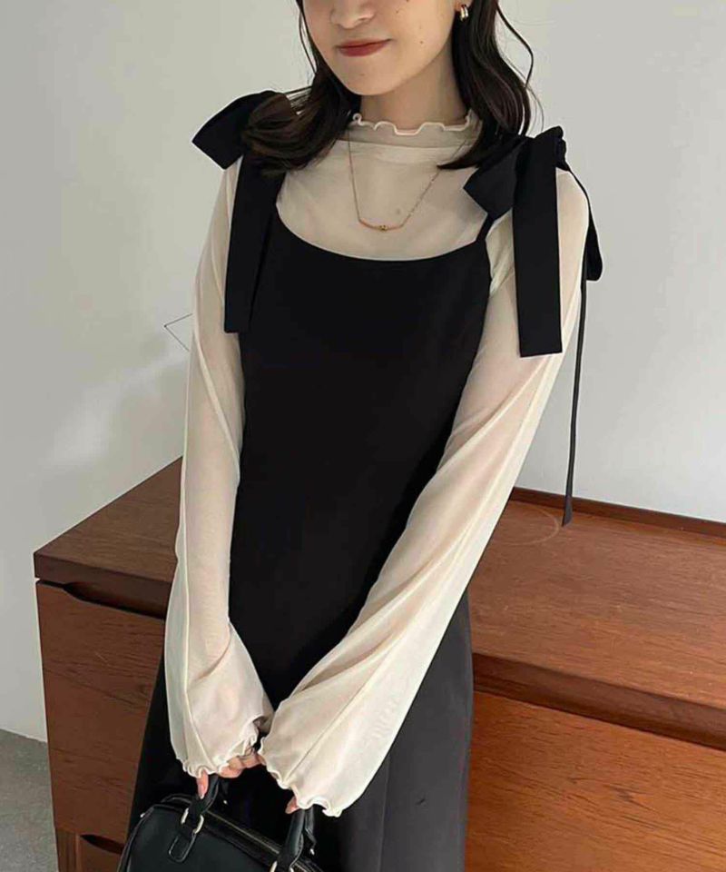 取扱い店舗一覧 【NEW YEAR'S ONE-PIECE】肩リボンキャミ