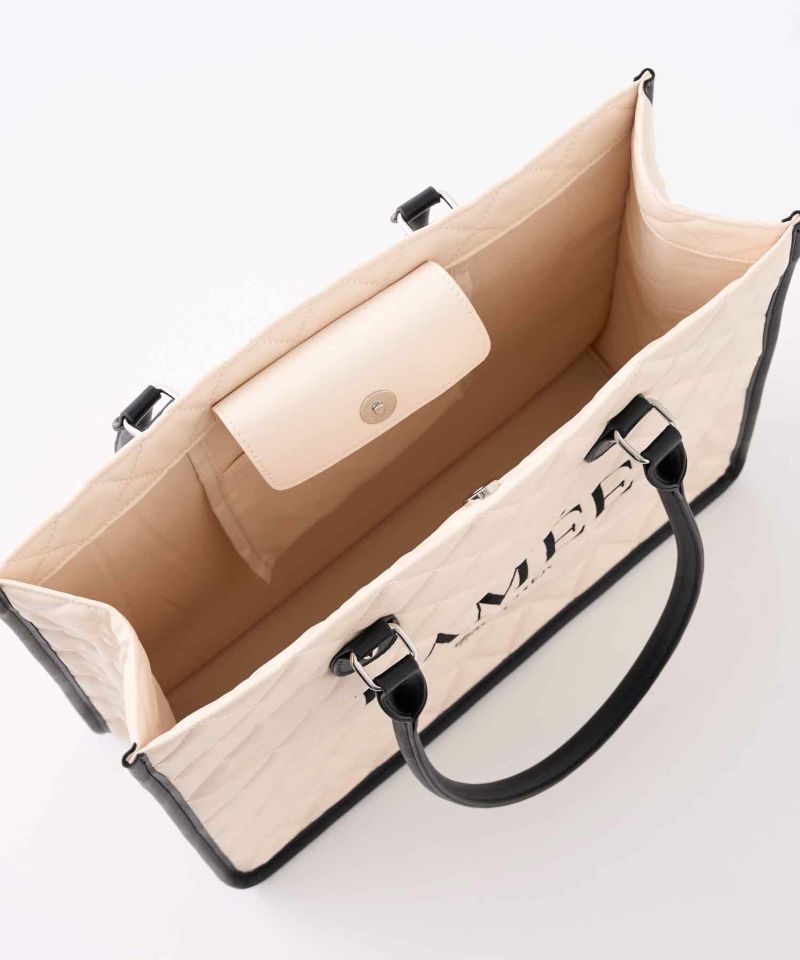 WEB限定】キルティング刺しゅう入りトートBAG | レディース