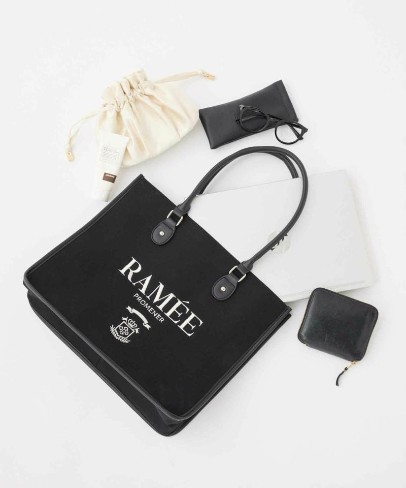WEB限定】トリミング刺しゅうトートBAG | レディース