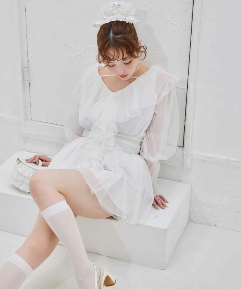 OHLALA オララ ACCOLE アコーレホワイト チュニック