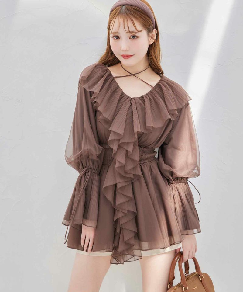 one after another NICE CLAUP チュニック 「Dreamy collection