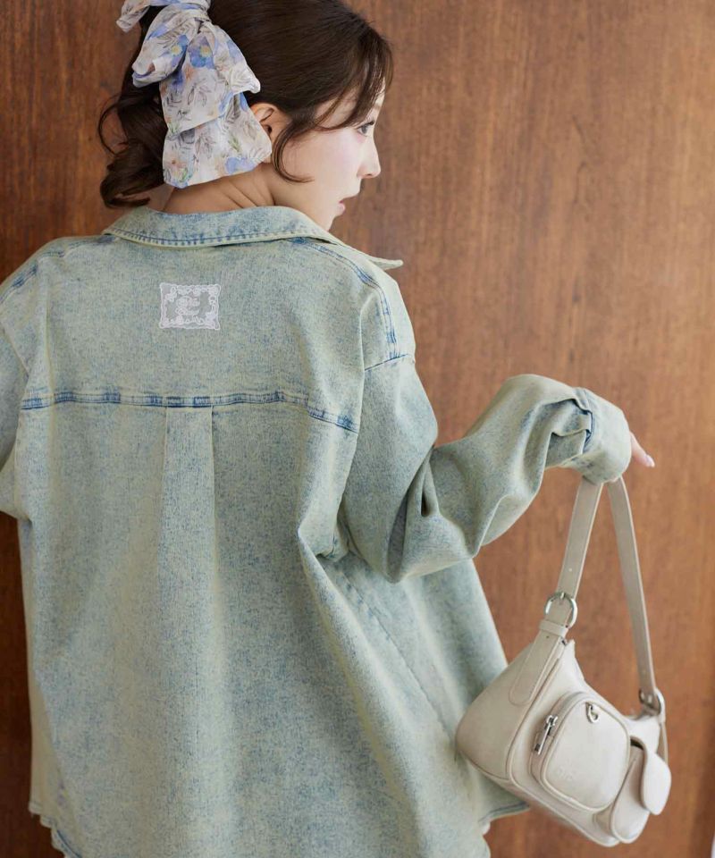 特売 ビックシルエットデニムシャツ | レディースファッション通販の ロボット