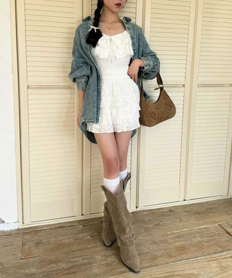 ビックシルエットデニムシャツ | レディースファッション通販の