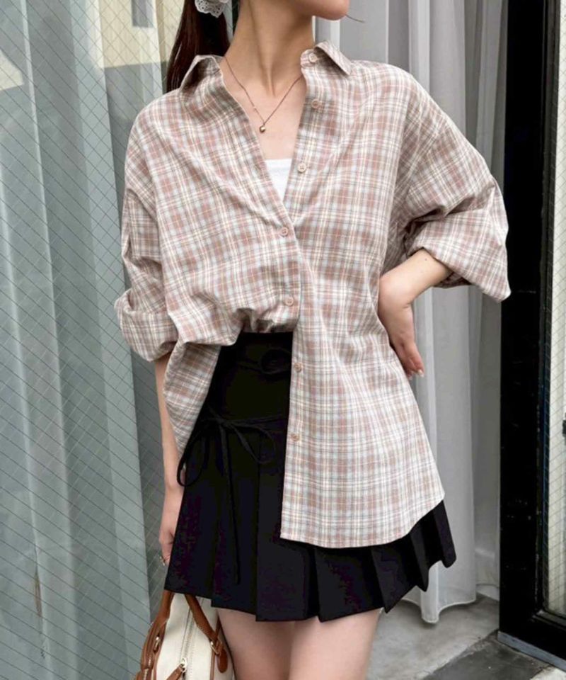 BIGシルエットシャツ | レディースファッション通販のワン