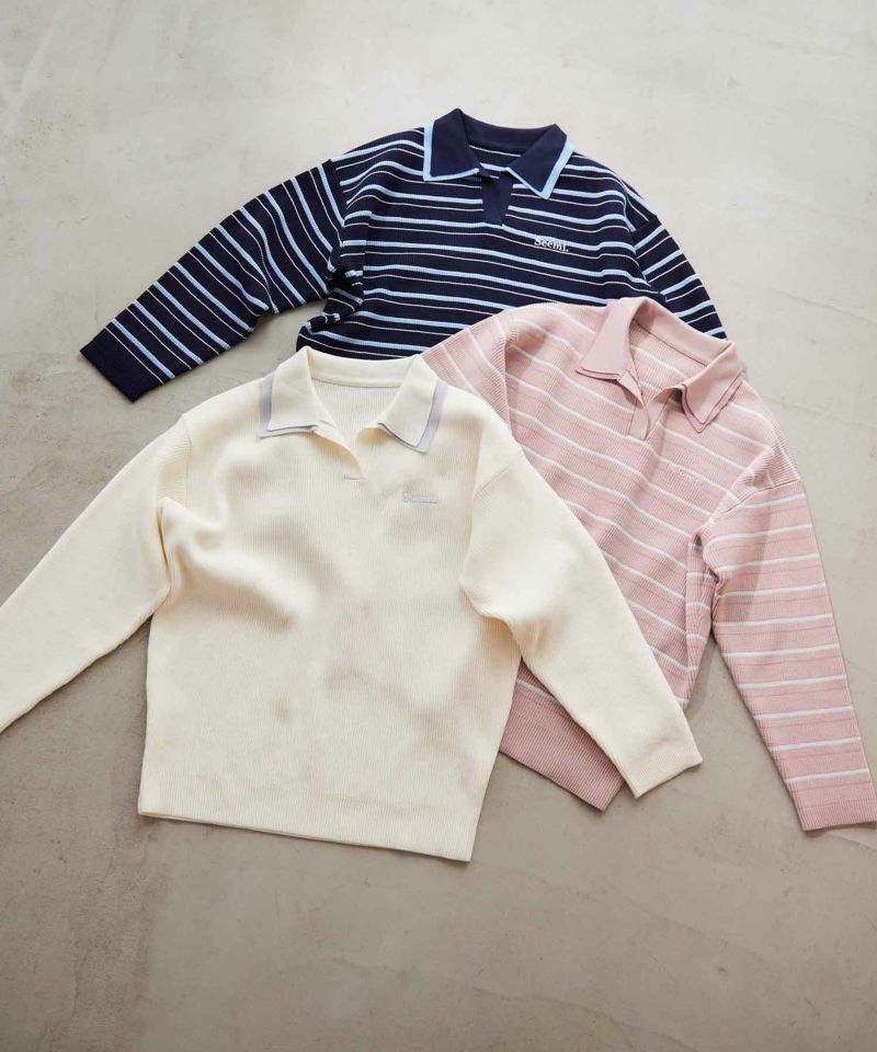 Seemi. by NICE CLAUP】刺しゅう入りニットチュニック