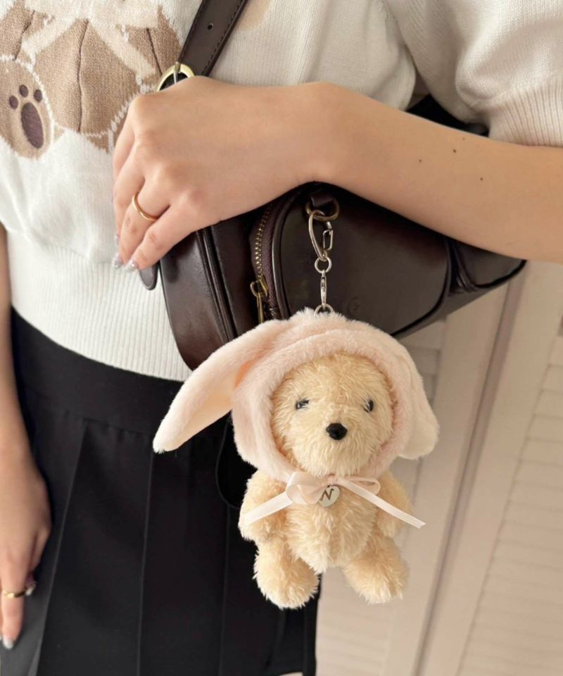 うさ耳クマぬいぐるみチャーム | レディースファッション通販の