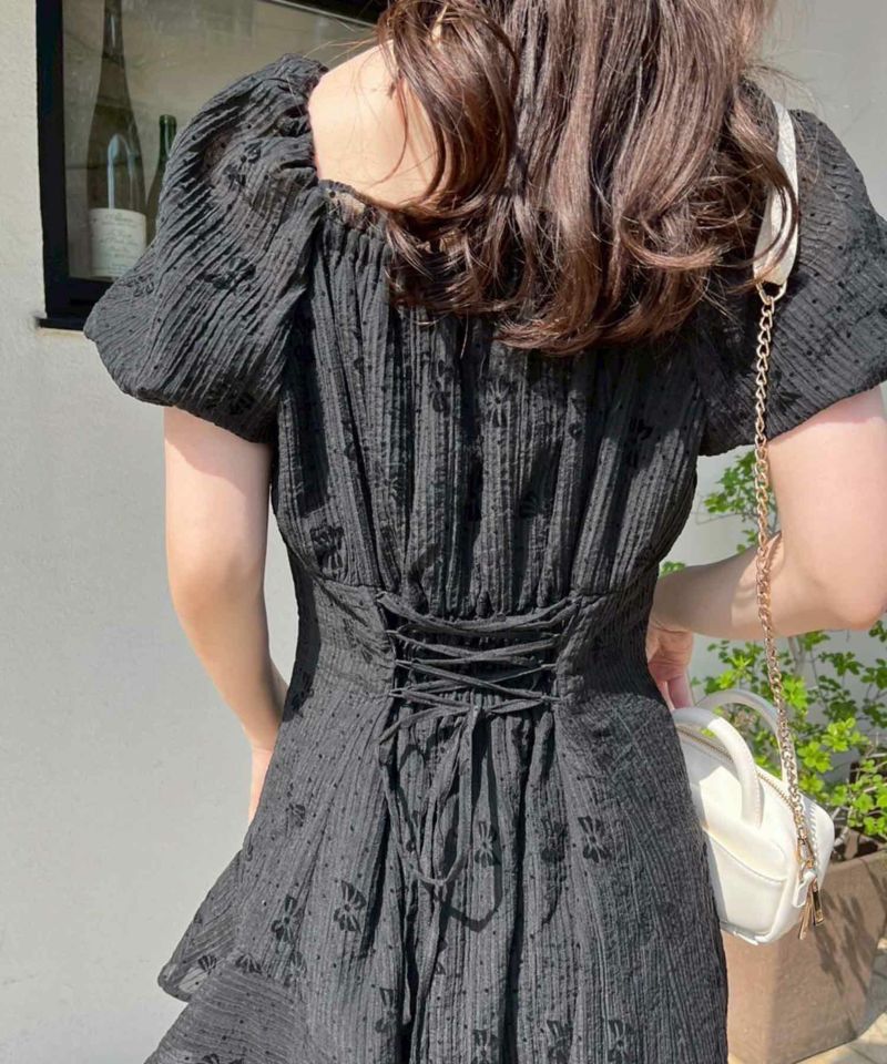 Black collection】イレヘムティアードロングワンピース