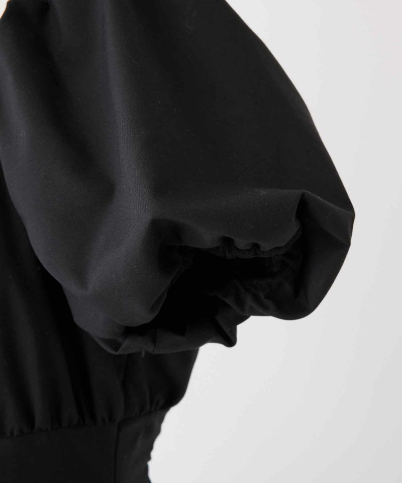 Black collection】イレヘムティアードロングワンピース Black collection】イレヘムティアードロングワンピース