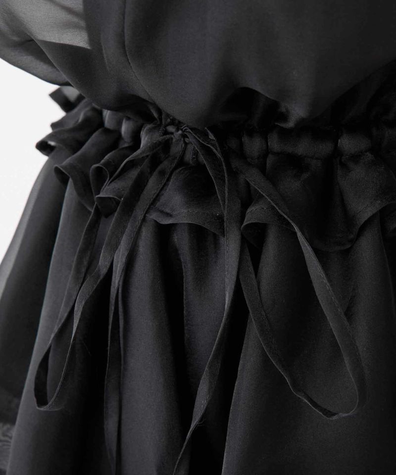 Black collection】フリルミニワンピース | レディース