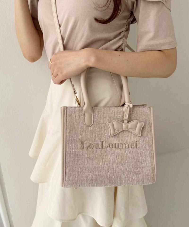 LouLoumei】ツイードミニトートBAG | レディースファッション