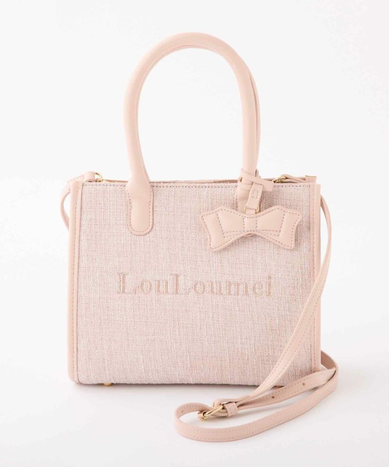 LouLoumei】ツイードミニトートBAG | レディースファッション