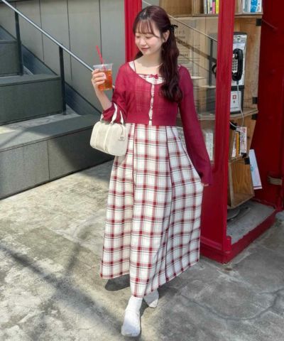 AYANO企画】カーディガンsetワンピース | レディース