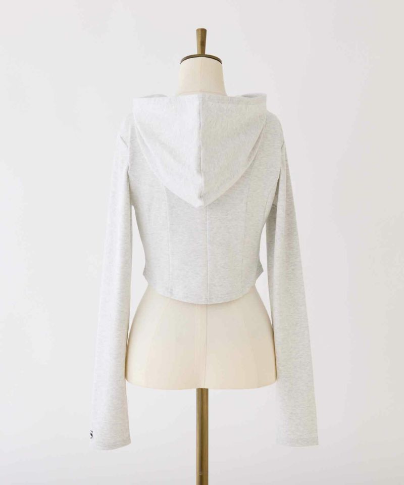 【Seemi. by NICE CLAUP】 刺しゅう入りパーカー Seemi. by NICE CLAUP】刺しゅう入りパーカー | レディース
