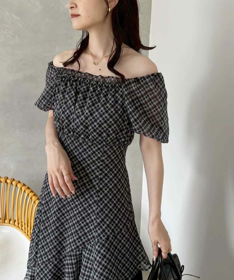 Black collection】イレヘムティアードロングワンピース