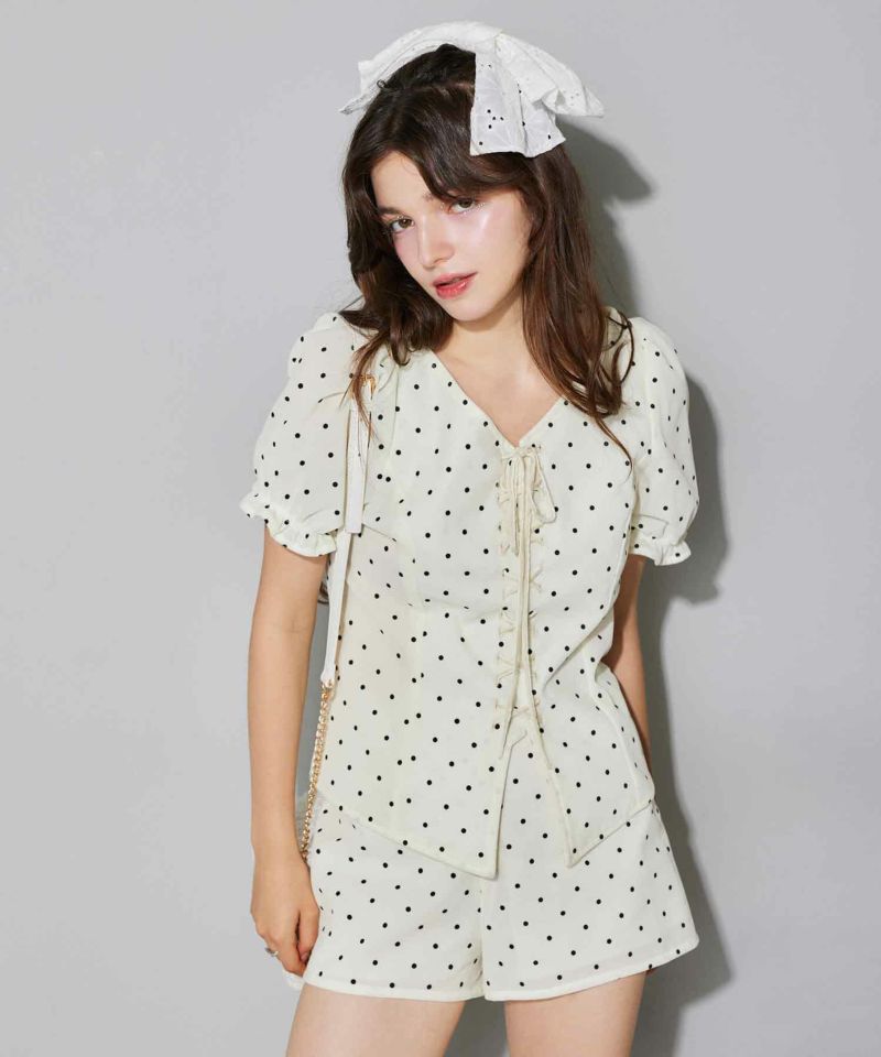 tシャツ 「Seemi.」レーストップス レディース Seemi.】レーストップス | Seemi.by NICE CLAUP(シーミーバイ